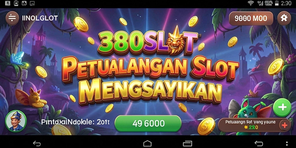 Tampilan gameplay seru di 380SLOT dengan banyak pilihan tema.