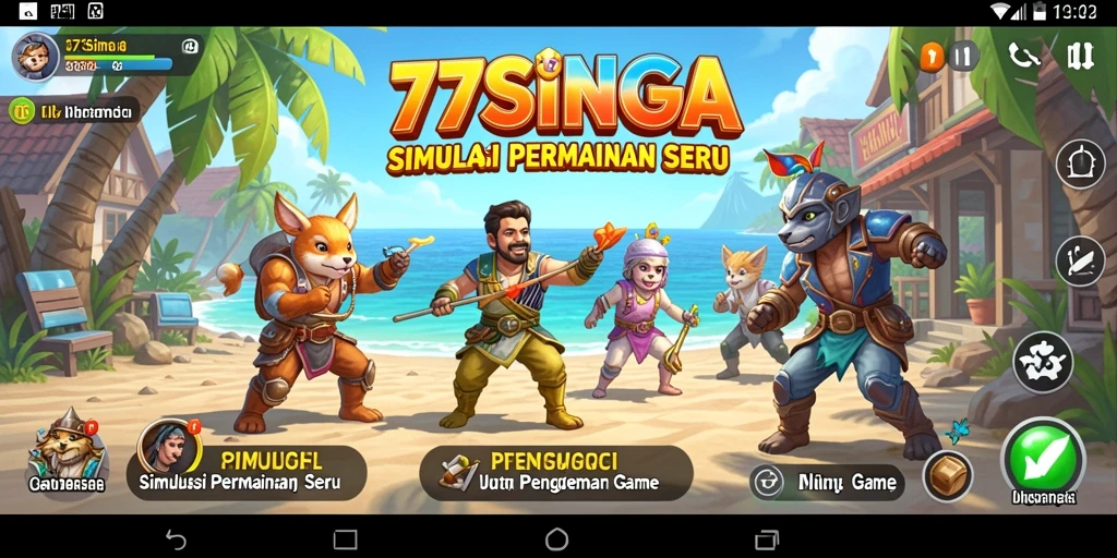 Gameplay Simulation yang menarik dan mendebarkan dalam 77SINGA.