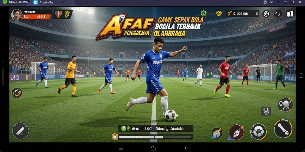 Tampilan gameplay <strong>AFAF</strong> yang seru dan kompetitif di lapangan.