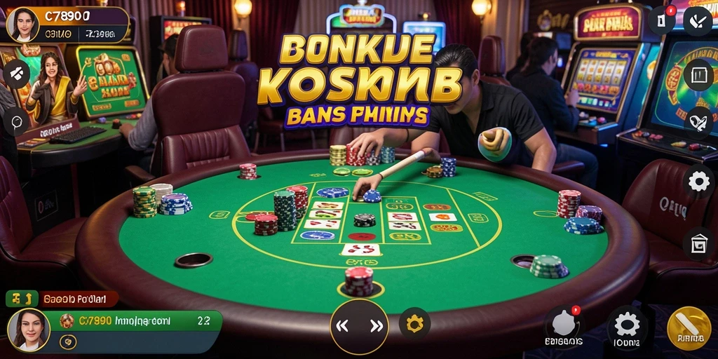 Screenshot C7890 menampilkan gameplay seru dan menarik dari permainan Kasino.