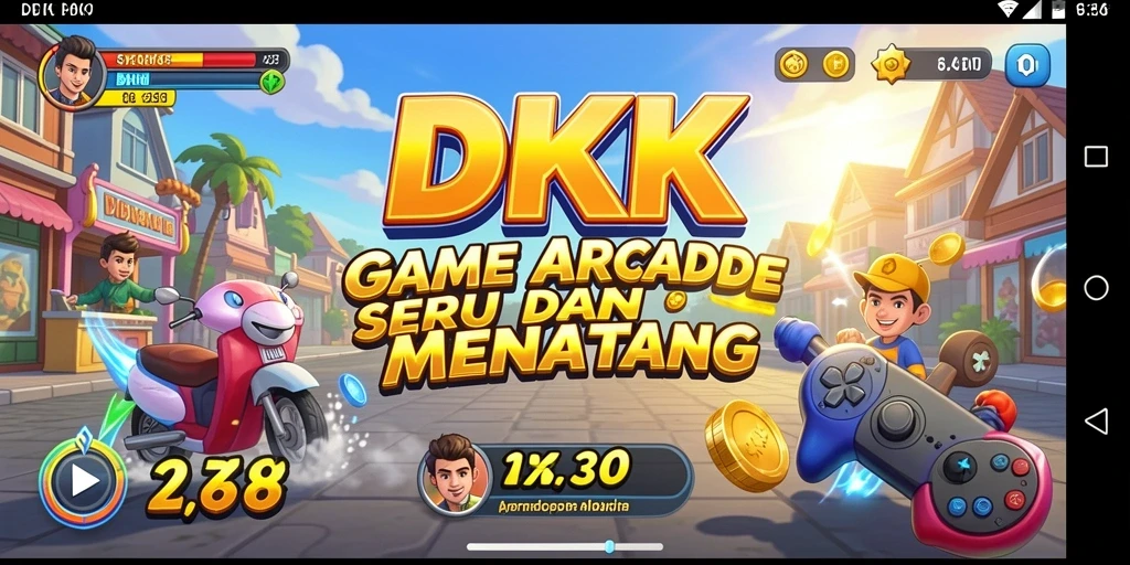 Screenshot DKK menampilkan gameplay menegangkan dengan tantangan seru.