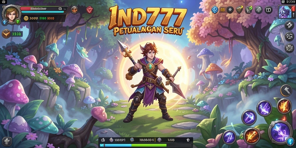 Tampilan gameplay IND777 yang menarik di dunia petualangan.