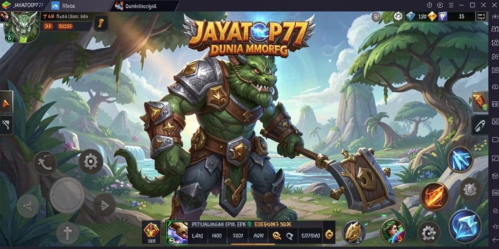 Gameplay <strong>JAYATOP77</strong> yang mendebarkan dalam dunia MMORPG.