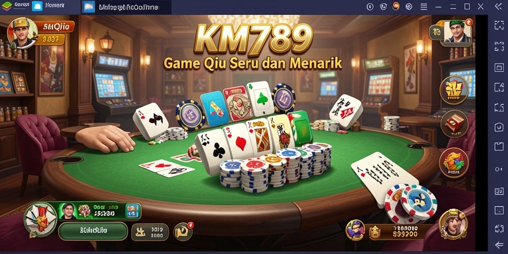 Tampilan gameplay KM789 yang seru dan dinamis.