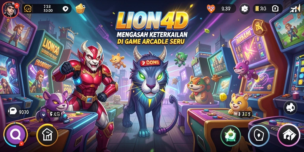 Tampilan menarik dari gameplay LION4D yang penuh tantangan.