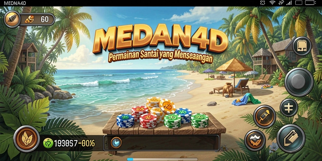 Tampilan menarik dari gameplay MEDAN4D yang menawan.