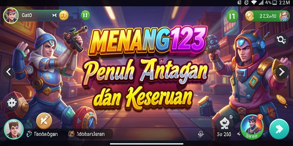 Gameplay seru dan penuh aksi di MENANG123.