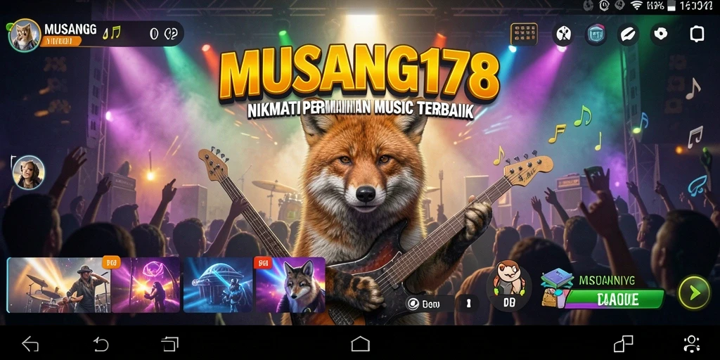 Tampilan gameplay MUSANG178 yang memikat dan interaktif.