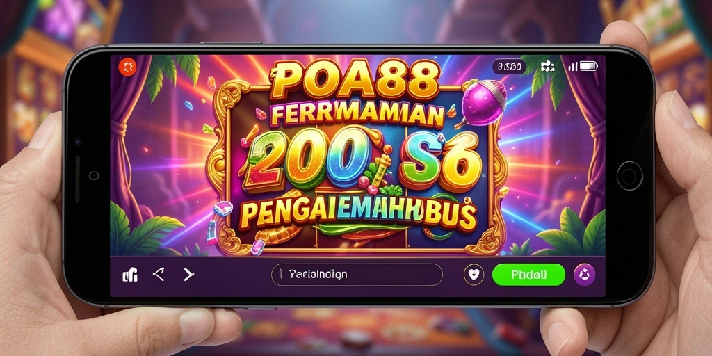 Tampilan menarik dari gameplay Slot di POA88.