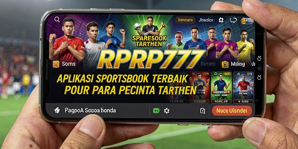 Tampilan antarmuka RPRP777 dengan berbagai pilihan taruhan olahraga.